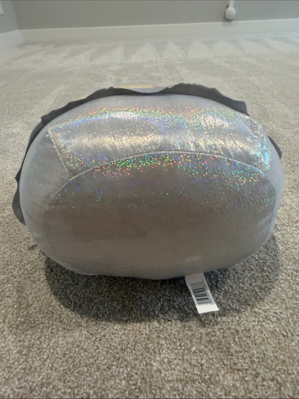 Squishmellow Burrito Plush Pillow with Holographic Skirt - Picture 6 of 8